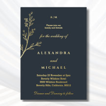 Botanisches Minimalistisches Karkohlemonogramm