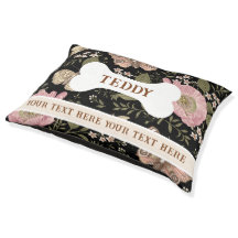 Botanisches Monogramm der modernen trendy Wildblum