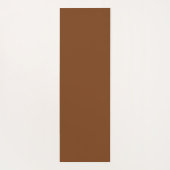 Botanisches Monogramm der modernen trendy Wildblum Yogamatte (Rückseite)