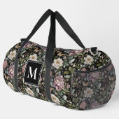 Botanisches Monogramm Duffle Bag (Rechte Ecke)