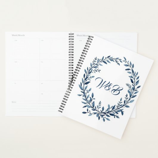 Botanisches Monogramm-Kranz Planer (Anzeige)