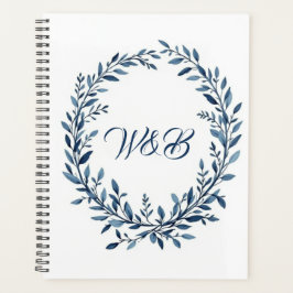 Botanisches Monogramm-Kranz Planer