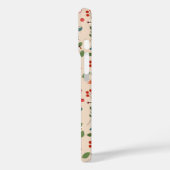 Botanisches Monogramm von handgezogenen Blütenbien Case-Mate iPhone Hülle (Rückseite / Links)