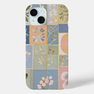 Botanisches Mosaik in Blüte Case-Mate iPhone Hülle
