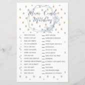 Botanisches Movie Couple Matching Game (Vorderseite)