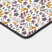 Botanisches Muster anpassen Schreibtischunterlage (Ecke)
