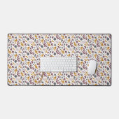 Botanisches Muster anpassen Schreibtischunterlage (Tastatur & Maus)