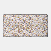 Botanisches Muster anpassen Schreibtischunterlage (Vorderseite)