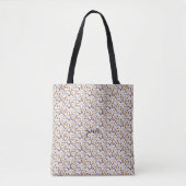 Botanisches Muster anpassen Tasche (Vorderseite)