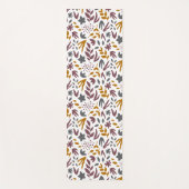 Botanisches Muster anpassen Yogamatte (Vorderseite)