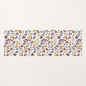 Botanisches Muster anpassen Yogamatte (Vorderseite (Horizontal))