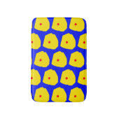 Botanisches Muster Bath Mat Badematte (Vorderseite Vertikal)