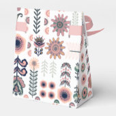 Botanisches Muster der Folkkunst Geschenkschachtel (Rückseite)