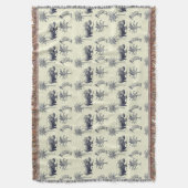 Botanisches Muster des Nils Decke (Vorderseite Vertikal)