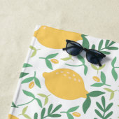 Botanisches Muster für Hübsche Sommermonate Strandtuch (Beispiel)