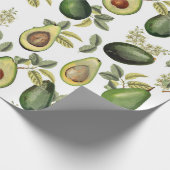 Botanisches Muster Geschenkpapier (Ecke)