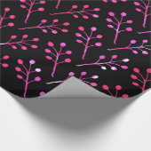 Botanisches Muster Geschenkpapier (Ecke)