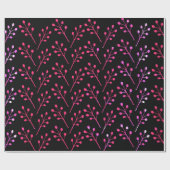 Botanisches Muster Geschenkpapier (Flach)