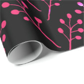 Botanisches Muster Geschenkpapier (Rolleneckpunkt)