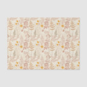 Botanisches Muster-Gewebepapier Seidenpapier (Vorderseite)