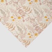 Botanisches Muster-Gewebepapier Seidenpapier (Ausschnitt)