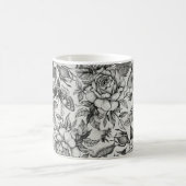 Botanisches Muster Kaffeetasse (Mittel)