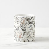 Botanisches Muster Kaffeetasse (Mittel)