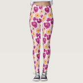 Botanisches Muster Leggings (Vorderseite)