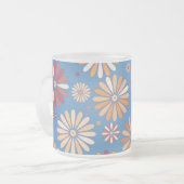 Botanisches Muster Mattglastasse (Vorderseite Links)