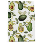 Botanisches Muster Mittlere Geschenktüte (Vorderseite)