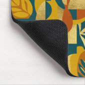 Botanisches Muster Mousepad (Ecke)