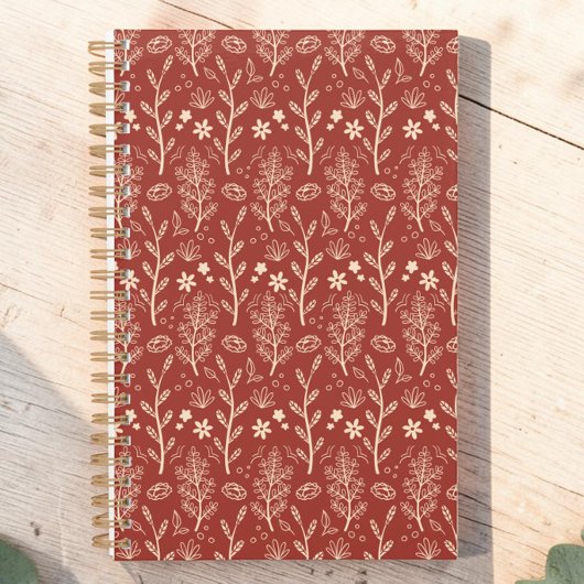 Botanisches Muster Planer