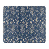 Botanisches Muster Schneidebrett (Vorderseite)