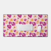 Botanisches Muster Schreibtischunterlage (Tastatur & Maus)