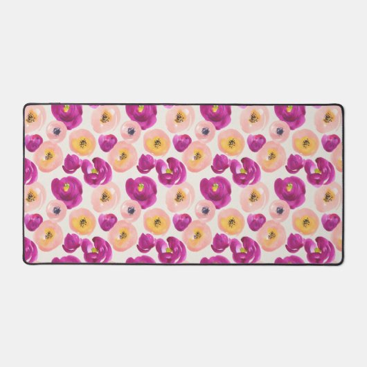 Botanisches Muster Schreibtischunterlage (Vorderseite)