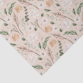 Botanisches Muster Seidenpapier (Ausschnitt)