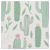 Botanisches Muster Stoff (Nahaufnahme)