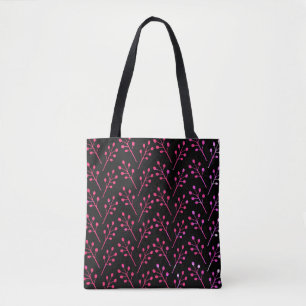 Botanisches Muster Tasche