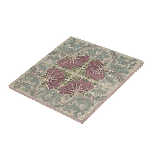 Botanisches Muster - William Morris Fliese (Seite)