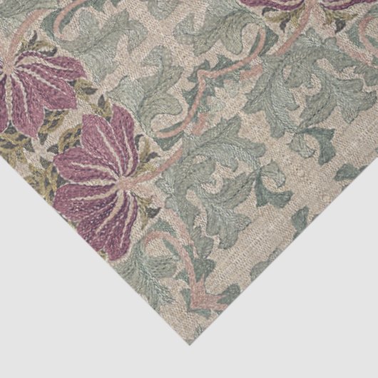 Botanisches Muster - William Morris Seidenpapier (Ausschnitt)