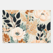 Botanisches nahtloses Muster Geschenkpapier Set (Vorderseite 2)