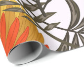 Botanisches nahtloses tropisches Muster mit heller Geschenkpapier (Rolleneckpunkt)