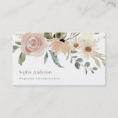 Botanisches neutrales Wasser Visitenkarte (Vorderseite)