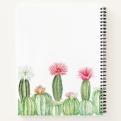 Botanisches Notizbuch – Blühender Kaktusgarten 🌵 (Rückseite)