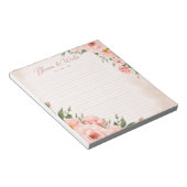 botanisches Notizbuch Notizblock (angewinkelt)