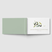 Botanisches Olivenöl: Hochzeitstorte Gästebuch (Voll)