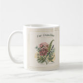 Botanisches Oma-Geschenk Kaffeetasse (Links)