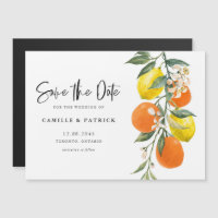 Botanisches Orange und Zitronengarland Save the Da