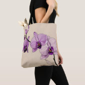 Botanisches Orchid Tasche (Von Nahem)