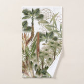 Botanisches Palme-Wedel-Frucht-Bad-Tuch-Set Badhandtuch Set (Handtuch)